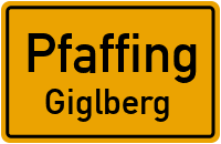 Straßenverzeichnis Pfaffing Giglberg