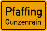 Gunzenrain in PfaffingGunzenrain