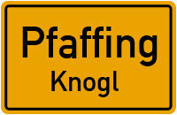 Straßenverzeichnis Pfaffing Knogl