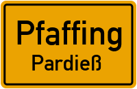 Straßenverzeichnis Pfaffing Pardieß