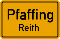 Straßenverzeichnis Pfaffing Reith