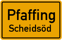 Straßenverzeichnis Pfaffing Scheidsöd