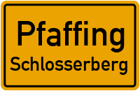 Straßenverzeichnis Pfaffing Schlosserberg
