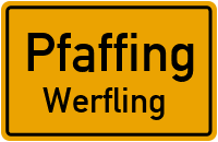 Straßenverzeichnis Pfaffing Werfling