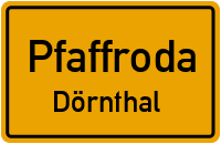Freiberger Straße in PfaffrodaDörnthal