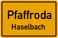 Sträucherweg in PfaffrodaHaselbach