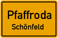 Gerhard-Kühn-Straße in PfaffrodaSchönfeld