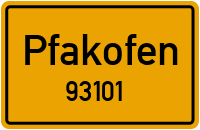 93101 Pfakofen