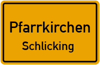 Straßenverzeichnis Pfarrkirchen Schlicking