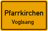 Straßenverzeichnis Pfarrkirchen Voglsang