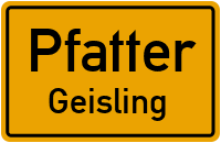Anton-Greis-Straße in PfatterGeisling