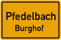 Straßenverzeichnis Pfedelbach Burghof