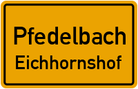 Straßenverzeichnis Pfedelbach Eichhornshof