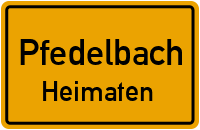 Straßenverzeichnis Pfedelbach Heimaten