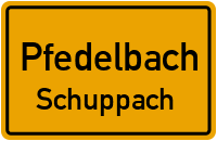 Straßenverzeichnis Pfedelbach Schuppach