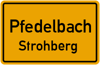 Straßenverzeichnis Pfedelbach Strohberg