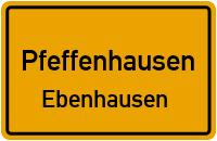 Ebenhausen in 84076 Pfeffenhausen (Ebenhausen)