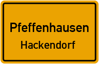 Hackendorf in PfeffenhausenHackendorf