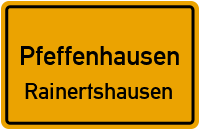 Obersüßbacher Straße in PfeffenhausenRainertshausen