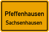 Sachsenhausen in PfeffenhausenSachsenhausen
