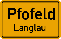 Dorfstraße in PfofeldLanglau