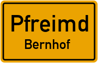 Bornmühle in 92536 Pfreimd (Bernhof)