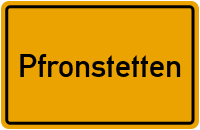 Pfronstetten in Baden-Württemberg