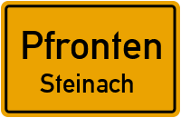 DECKEL MAHO-Straße in PfrontenSteinach