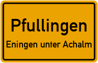 Schubertstraße in PfullingenEningen unter Achalm