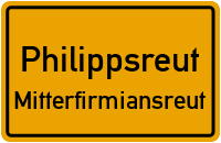 Unterlichtbuchetstraße in PhilippsreutMitterfirmiansreut