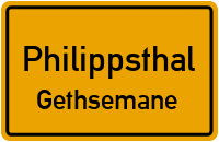 Eichenweg in PhilippsthalGethsemane
