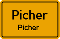 Theodor-Körner-Straße in PicherPicher