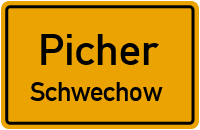 Kleine Straße in PicherSchwechow