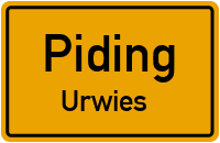 Straßen in Piding Urwies