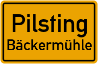 Straßenverzeichnis Pilsting Bäckermühle