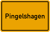 City Sign Pingelshagen
