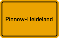 Pinnow-Heideland in Brandenburg