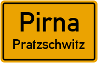 Kiesstraße in PirnaPratzschwitz