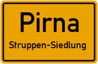 Hohe Straße in PirnaStruppen-Siedlung