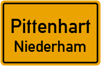 Straßenverzeichnis Pittenhart Niederham