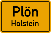 City Sign Plön / Holstein
