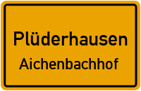 Forstweg in PlüderhausenAichenbachhof