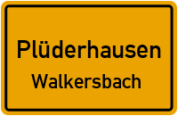 Kirchweg in PlüderhausenWalkersbach