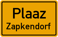 Zapkendorf in PlaazZapkendorf
