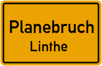 Straßen in Planebruch Linthe
