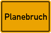 Planebruch in Brandenburg