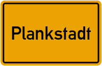 City Sign Plankstadt