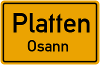 Trierer Straße in PlattenOsann