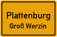 Rambower Chaussee in PlattenburgGroß Werzin