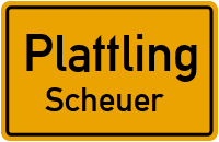 Straßenverzeichnis Plattling Scheuer